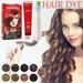 (Buy 2 Get 1 Free)Hair Color Cream (DIY Hair Color Tool) Mermaid Hair Coloring Shampoo Mild Safe Hair Dyeing Shampoo For All Hairs