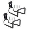 NUOLUX 2pcs Power Tool Organizer Garage Storage Hooks Wall Mount Extension Cord Holder