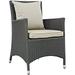 Modway Sojourn Dining Outdoor Patio Armchair Beige