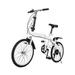 Wuzstar 20 6 Speeds Folding Bike Double v-Brake Carbon Steel Bicycles for Adult Camping Height Adjustable