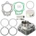 OTTULUR Top End Rebuild Kit Cylinder Piston Gasket Kit Replacement for Honda foreman TRX450 1998-2004 13010-HN0-A02 13111-HN0-A00 13112-MAT-000