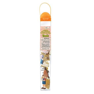 Safari Ltd Petting Zoo TOOB Toy Figure Set