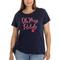 Women's Navy Ole Miss Rebels Sophie T-Shirt
