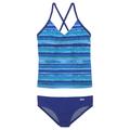 Tankini BUFFALO "May Kids" Gr. 122/128, N-Gr, blau (aqua, blau) Kinder Bikini-Sets Bikinis