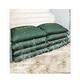 zklaseot Barrier Flood, 10pcs Sandless Sandbag, Self-absorbent Flood Control Sand Bag Waterproof Canvas Sandbag For Home Doorway Garage (Color : Green, Size : 25x120cm)