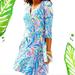 Lilly Pulitzer Dresses | Lilly Pulitzer Emilia Wrap Dress In Multi Guilty Pleasure | Color: Blue/Purple | Size: M