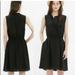 Madewell Dresses | Madewell 100% Silk Journey Sleeveless Shirt Dress In Black Size S | Color: Black | Size: S