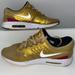 Nike Shoes | Nike Air Max Zero- Metallic Gold/ University Red- Men’s Size 11 | Color: Gold/Red | Size: 11