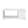 Table basse placage blanc