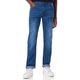 Blend 20715000 Herren Jeans Hose Denim 5-Pocket mit Stretch Twister Fit Slim/Regular Fit, Größe:34/32, Farbe:Denim Middle Blue (200291)