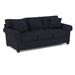 Edgecombe Furniture Grace 86" Sleeper Sofa Bed w/ Reversible Cushions Other Performance Fabrics in Indigo | Wayfair 48406PFLULAP