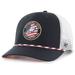 Men's '47 Navy/White Philadelphia Eagles Union Patch Trucker Adjustable Hat