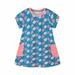 Savings Clearance 2024! Funicet Baby Girls Summer Dresses O-Neck Short Sleeve Printed Dresses Fashion Cute Casual Cotton Dresses