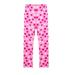 2-11T Girls Footless Skinny Leggings Kids Teen Girls Stretch Leggings Little and Big Girl Soft Printed Pants