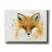 Epic Graffiti Fox Fire by Michelle Faber Canvas Wall Art 54 x40