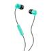 Skullcandy Jib XT Wired in-Ear Earbuds with Microphone Miami Teal