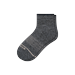 Men's Merino Wool Blend Quarter Sock - Charcoal - Large - Bombas