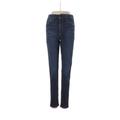 Joe's Jeans Jeans - High Rise Skinny Leg Denim: Blue Bottoms - Women's Size 26 - Dark Wash