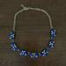 J. Crew Jewelry | J Crew Statement Necklace | Color: Blue/Gold | Size: Os