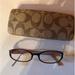 Coach Accessories | Coach Eyeglasses | Color: Blue/Brown/Pink | Size: Os