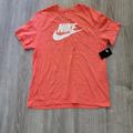 Nike Shirts | Brand New Nike Swoosh T-Shirt Men's Size Xl | Color: Pink | Size: Xl