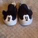 Disney Shoes | Disney Store Mickey Mouse Infant Shoes-Baby 18-24 Months | Color: Black/White | Size: 18-24 Months