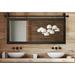 Neace Rustic Bathroom/Vanity Mirror in Black Laurel Foundry Modern Farmhouse® | 30.5" H x 56" W x 0.75" D | Wayfair