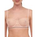 Passionata Womens Paola Half Cup Bra - Pink Nylon - Size 36B