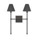 Joss & Main Keirn Metal Wallchiere Metal in Black | 20 H x 16 W x 7 D in | Wayfair 1DA4EBB857DB49CE895D0C18C4872FE8