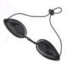 Lunettes de bronzage flexibles pour la protection des yeux lunettes de bronzage pour lit de soleil