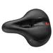 YUANHUILI Hollow Bike Saddle Breathable Bicycle Saddle Comfortable for Ridng Bike (Red)