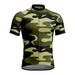 kingque Summer Men s Camouflage Style Cycling Jersey Short Sleeve Mountain Bike Road Breathable Reflective Bicycle Shirt Bike Team Clothes Quick Dry 2XS - 6XL