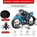 QJUHUNG RC Cars RC Car Racing 2-in-1 Land/Air Mode One Key Switch Flying 360Â° Spinning LED Lights Motorcycle 2.4G RC Drone Quad copter Fly Gift for Children Boys and Girls. Starters Or Newbies