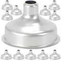 12Pcs Canning Funnels for Kitchen Stainless Steel Funnels Mini Canning Funnels Kitchen Funnels