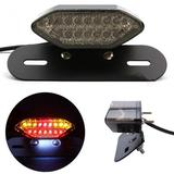 Motorcycle ATV LED Turn Signals Brake Light License Plate Integrated Tail Light