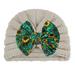 Sun Hat Boys Colorful Beanie Bowknot Elastics Turban Cap Sunhat Off-White One Size