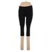 Under Armour Casual Pants - Super Low Rise Skinny Leg Cropped: Black Bottoms - Women's Size Large