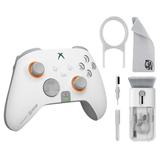 SCUF - Instinct Pro Wireless Performance Controller for Xbox Series X|S Xbox One PC and Mobile - White With Cleaning Electric kit Bolt Axtion Bundle Used