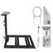 Next Level Racing - Wheel Stand Racer - Black With Cleaning Electric kit Bolt Axtion Bundle Like New