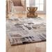 Abacasa Granada Bakari Chocolate-Med.Brown-Gray-Ivory 5x8 Area Rug