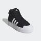 Sneaker ADIDAS SPORTSWEAR "BRAVADA 2.0 PLATFORM MID" Gr. 40, schwarz-weiß (core black, cloud white, core black) Schuhe Sneaker