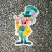 Disney Design | Mad Hatter Disney Sticker Alice In Wonderland | Color: Green/Yellow | Size: Os