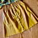 Zara Skirts | "Zara" Faux Leather Skirt, Mustard Color, Snap Front, Euc, M | Color: Gold | Size: M