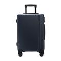 GinzaTravel Lightweight Suitcase ABS Hard Case Suitcases with Combination Lock 4 Wheels Carry-on Hand Luggage for Travel Medium(68cm 65L) Navy Blue