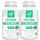 Cestfilo Liposomal Magnesium Complex 2200mg-Liposomal Complex High Potency Magnesium Threonate, Magnesium Glycinate, Magnesium Citrate, Powerful Supplement, Gluten Free, 60 softgels.