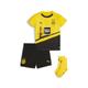 Trainingsanzug PUMA "Borussia Dortmund 23/24 Heimspieltrikot Kleinkinder" Gr. 62, gelb (cyber yellow black) Kinder Sportanzüge Trainingsanzüge