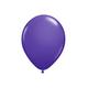 5 Inch Plain Purple Violet Latex Party Balloons (Pack Of 100)