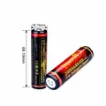 Ventilateur de batterie au Lithium Rechargeable 2 pièces bouton haut de gamme 18650 3000mAh Li-ion