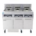 Frymaster FPRE317 Commercial Electric Fryer - (3) 50 lb Vats, Floor Model, 240v/1ph, Stainless Steel