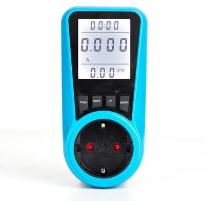 Wattmeter Steckdose Energiezähler Sdlogal Energiemonitor mit hintergrundbeleuchtetem LCD-Display,